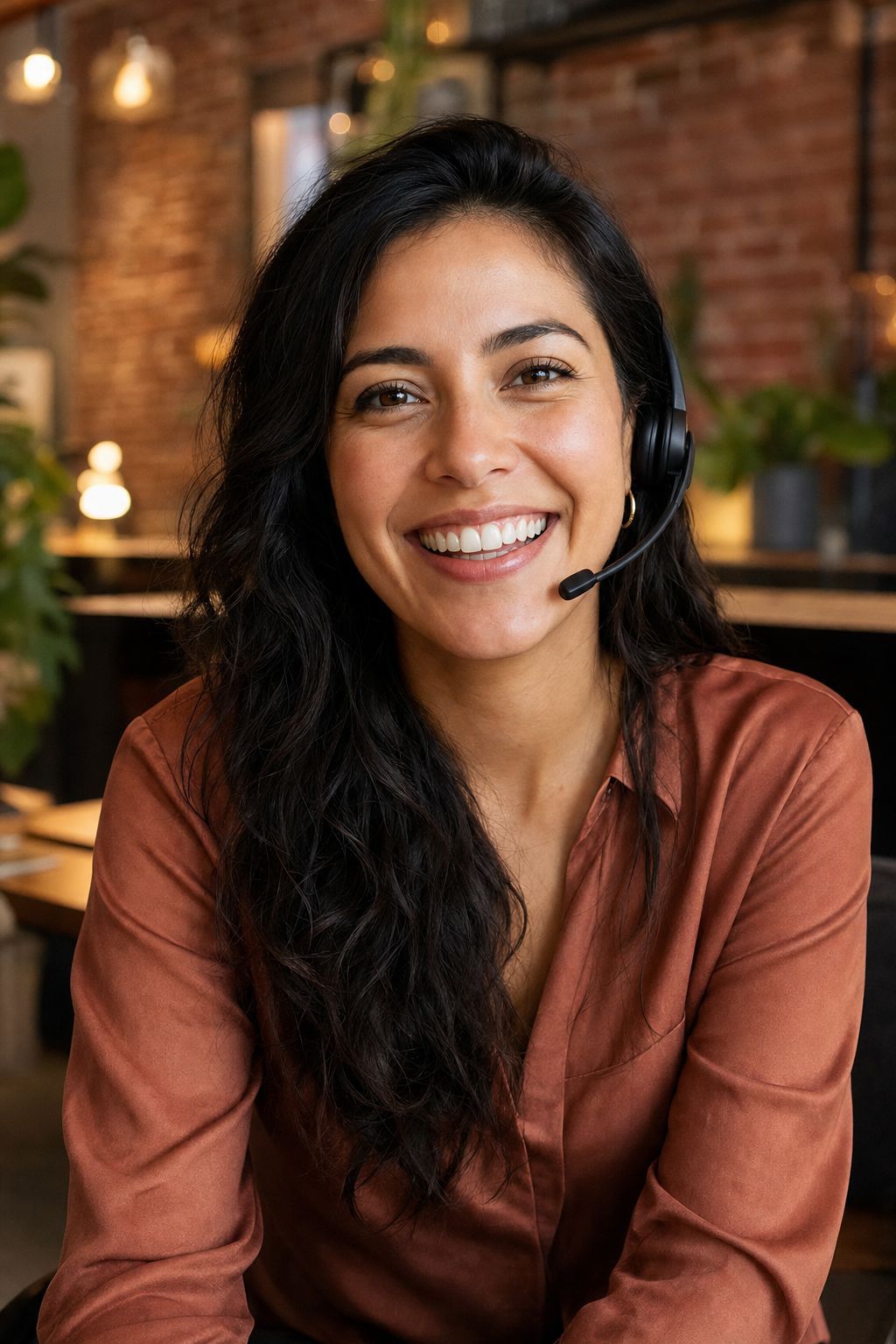 Sofia, 8ight receptionist