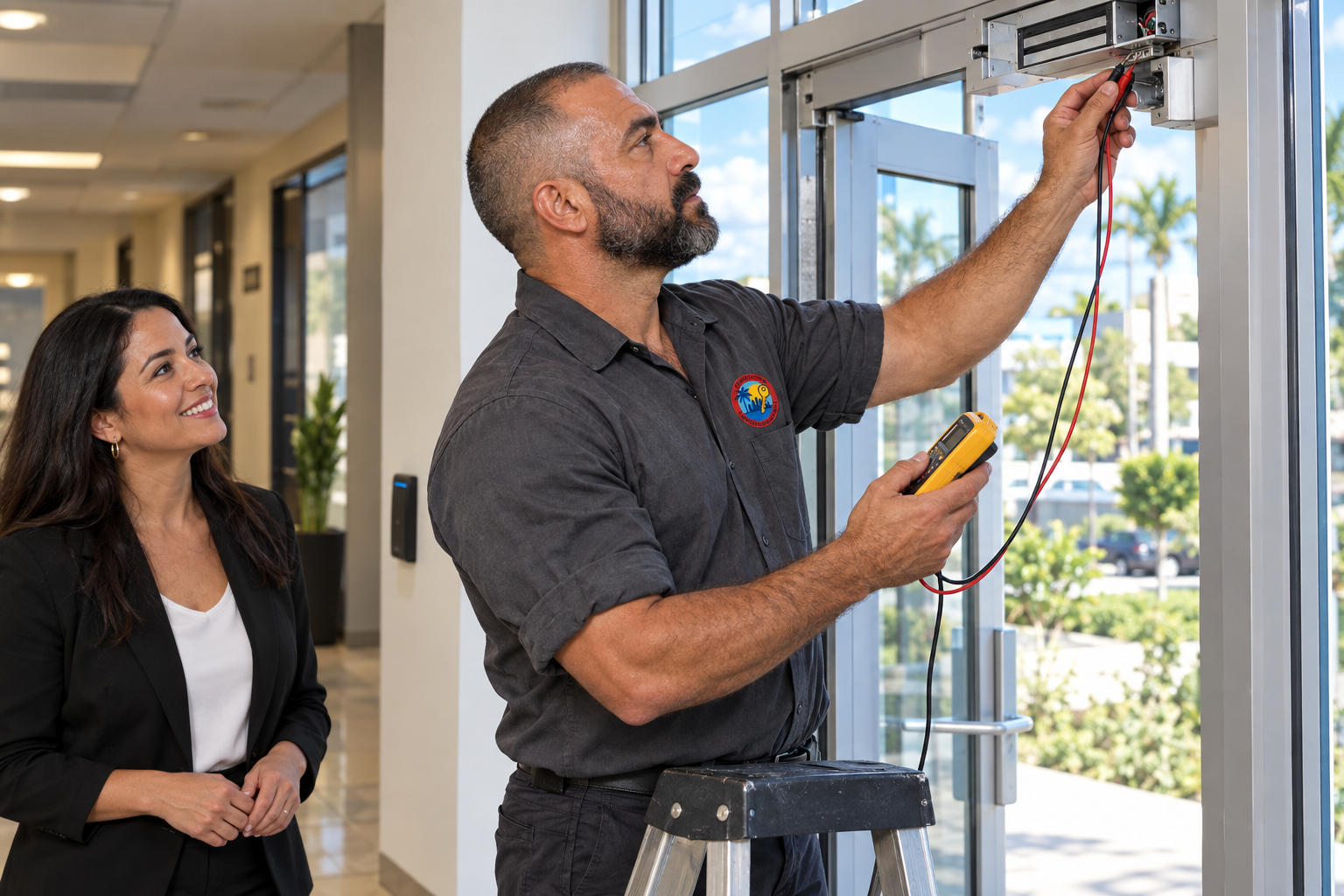 A Hialeah Office Manager Asked: "Will Our Multi Tenant Door Unlock During a Power Outage?" What Maglock and Electric Strike Wiring Means for Access Control