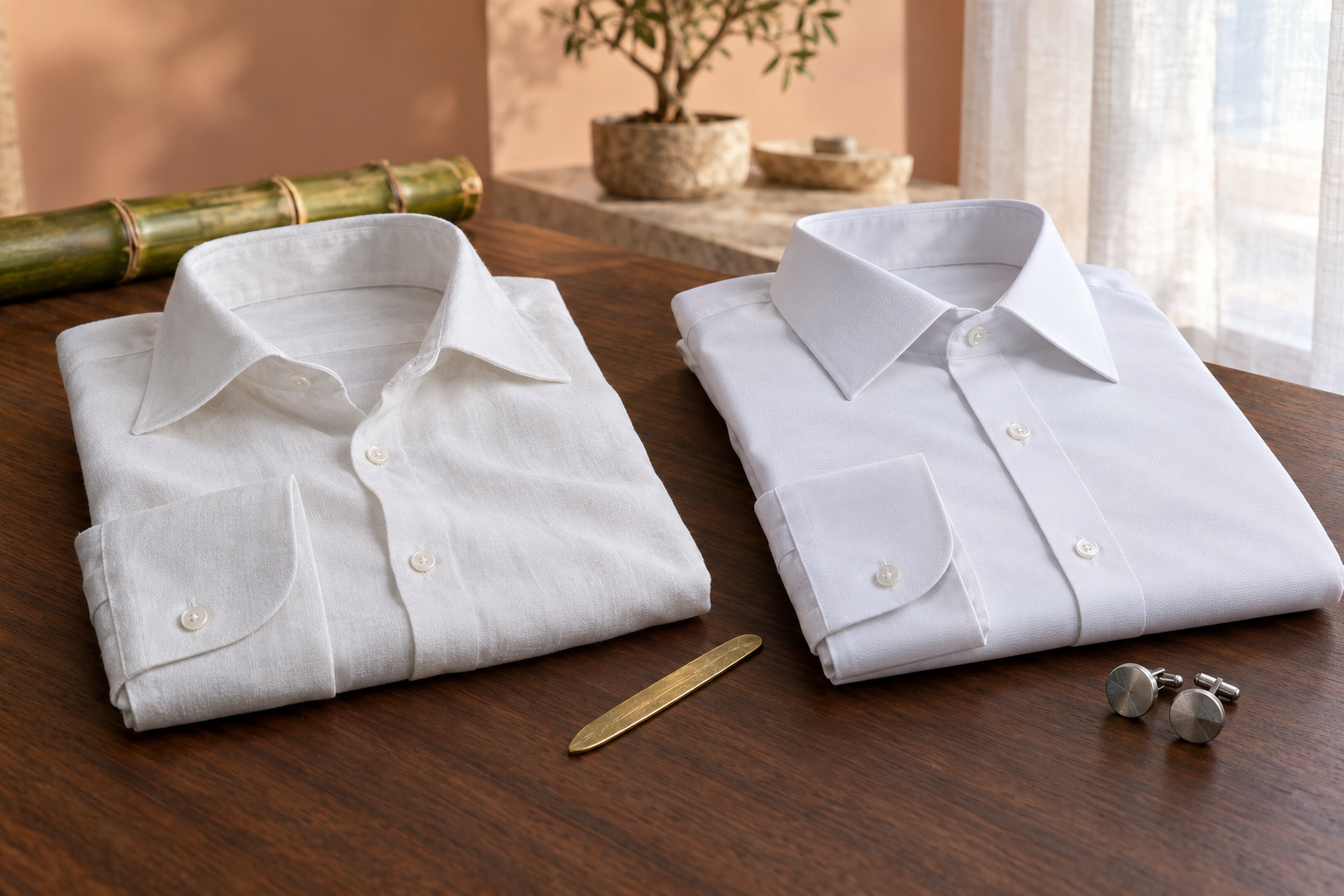 A Customer Asked: "What's the Difference Between the Camicia and the Raffinato?", Bamboo vs Cotton Stretch, Explained