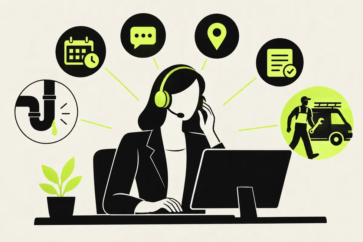 AI Receptionist for Plumbers: What It Can Handle on Every Call