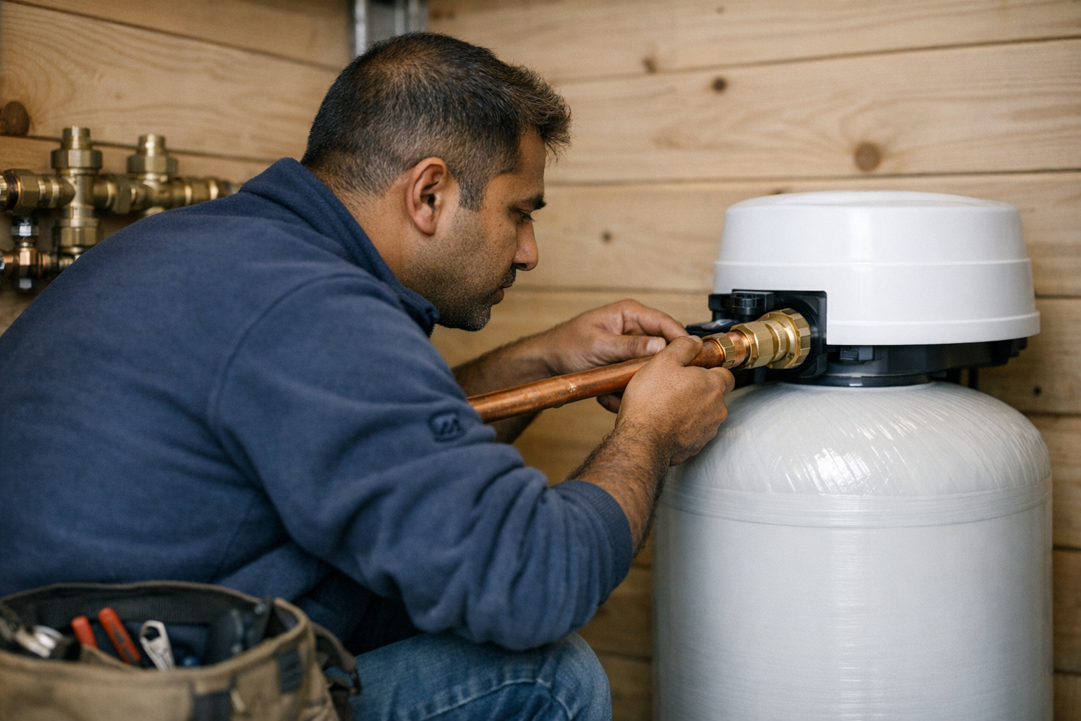 Inside a Water Softener Installation on a Stroud Rural Property: What the Typical Job Involves, Start to Finish
