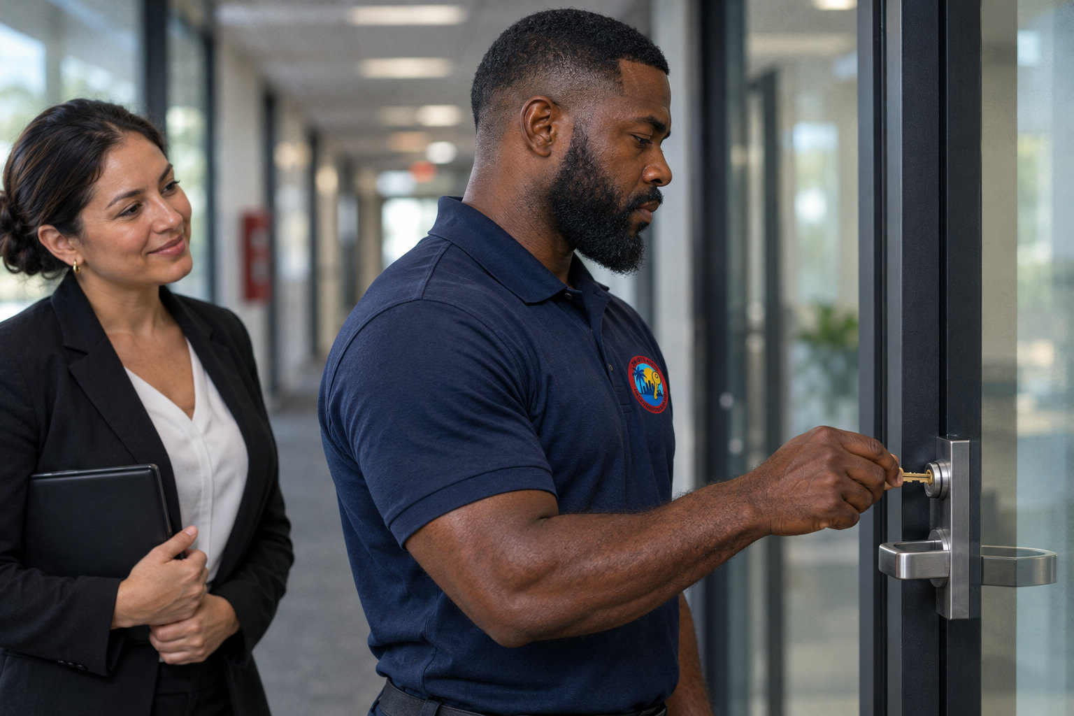 A Medley Office Manager Asked a Commercial Locksmith in Miami: “What Type of Lock Is Best for a Multi-Tenant Office When Tenants Keep Copying Shared Keys?”